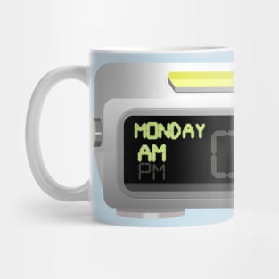 Monday morning alarm clock Mug